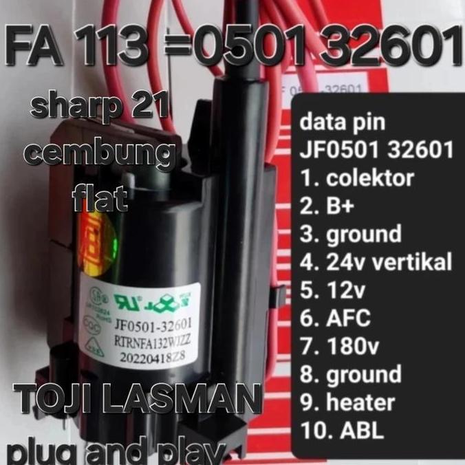 JF0501 32601 ( F FA 0229 0102 0147 094 F0229 F0102 FA 094 FA094 061 TV TL999