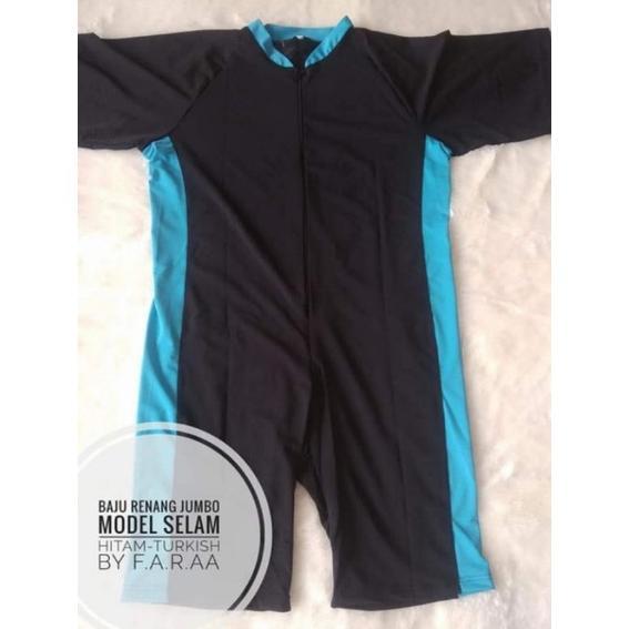 BEST SALE JUMBO (60-150kg) Baju Renang Selam/Diving Bigsize LD 140 130 120 110 100 XL 3XL 4XL 6XL 7X