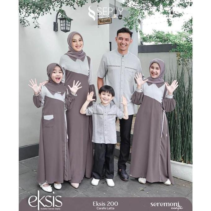 NEW SEPLY FAMILY SET / EKSIS  -200 CARAFE LATTE / FASHION MUSLIM 2023 ORI