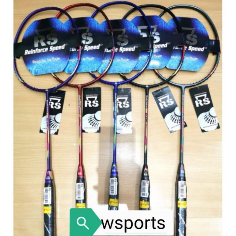 TERBARU Raket Badminton RS 78gr Solitaire Lte II III Original