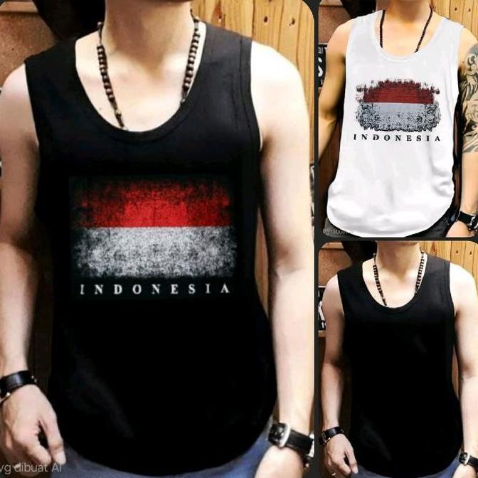 KAOS MURAH SINGLET BENDERA INDONESIA TERBARU UNISEX GAMBAR PILIH SENDIRI/brkualitas harga murah/bisa