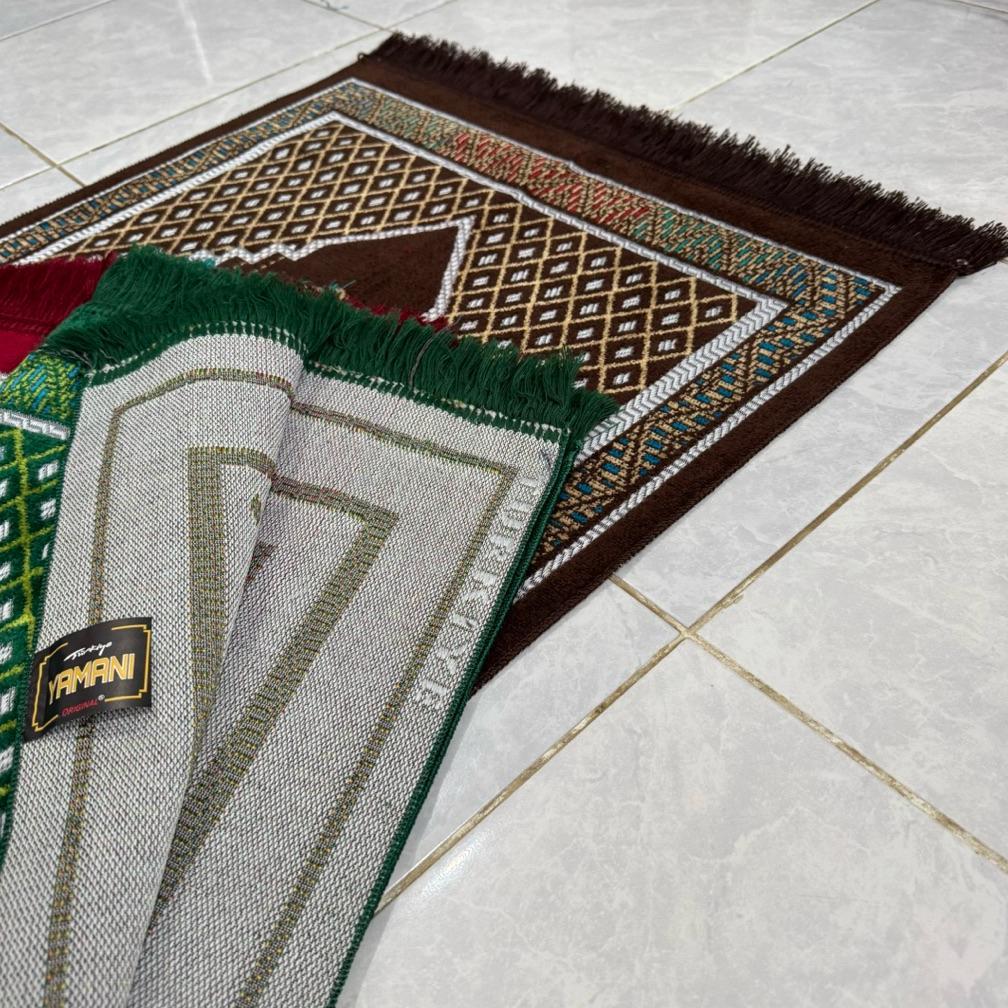 TERMURAH Almeera.Moslem Sajadah Turki Dewasa Bahan Tebal Dan Lembut Perlengkapan Sholat Sejadah Mura