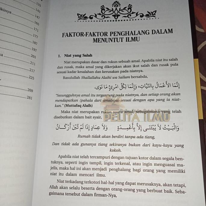 Buku Adab Dan Kiat Dalam Menggapai Ilmu