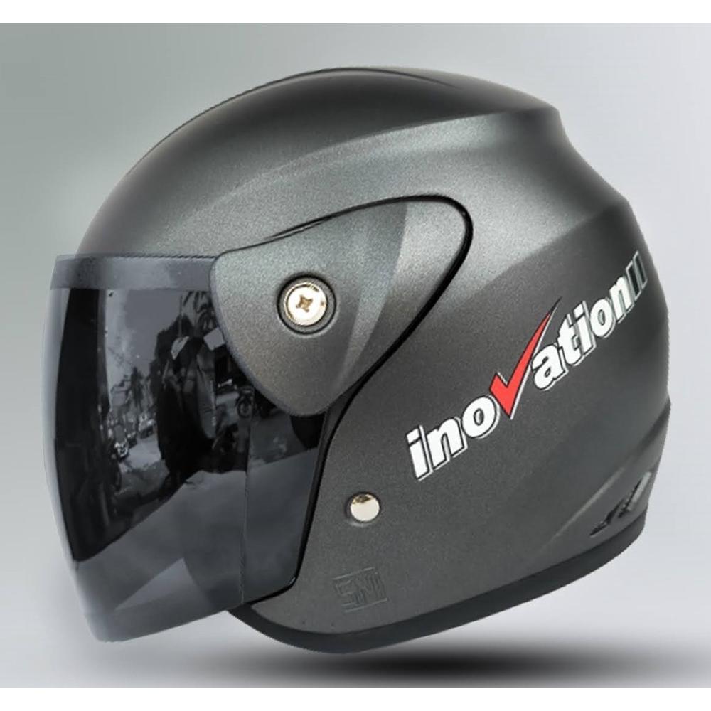 NEW PRODUCT Helm Evo Polos Mode GM Kaca Hitam (SNI) Helm Dewasa pria Dan Wanita bisa Cod