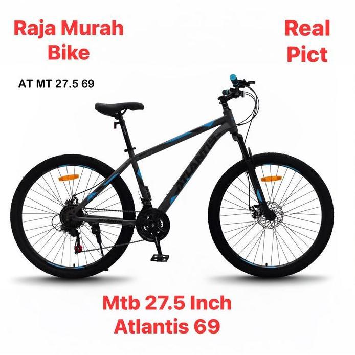 Sepeda Gunung MTB 27,5 Inch Atlantis At 69 Sepeda MTB Atlantis 69 27,5 Inch Sepeda Gunung Atlantis