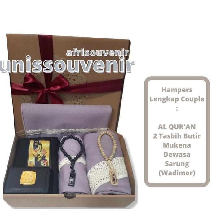 Hampers Renda Couple Wedding Gift Muslim Mukena