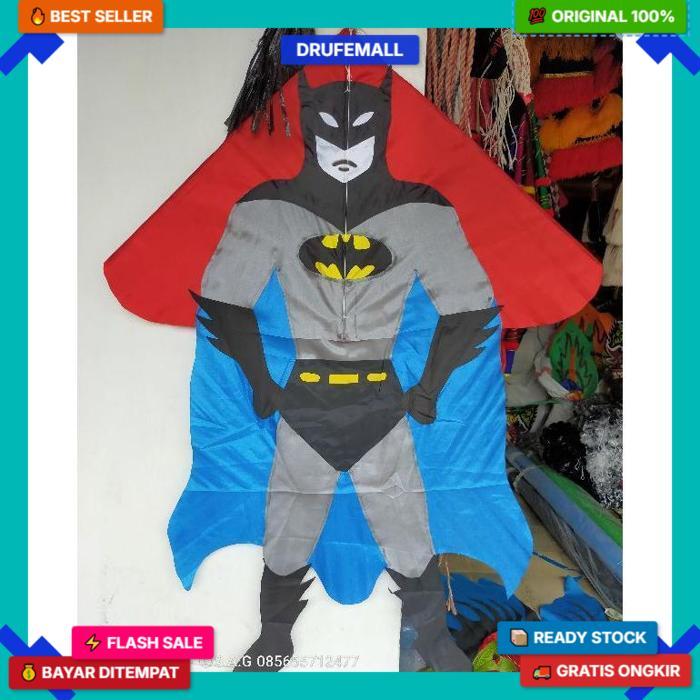 Layangan Kain Karakter / Layangan Hias / Layangan Superman Best Price