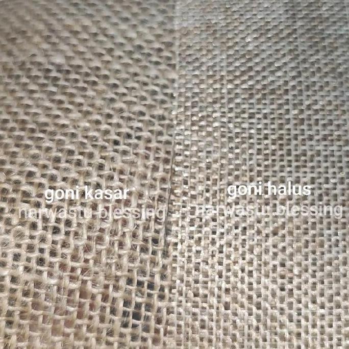 Promo 1 Roll Kain Goni Halus / Kain Goni Kasar / Burlap / Jute Terlaris