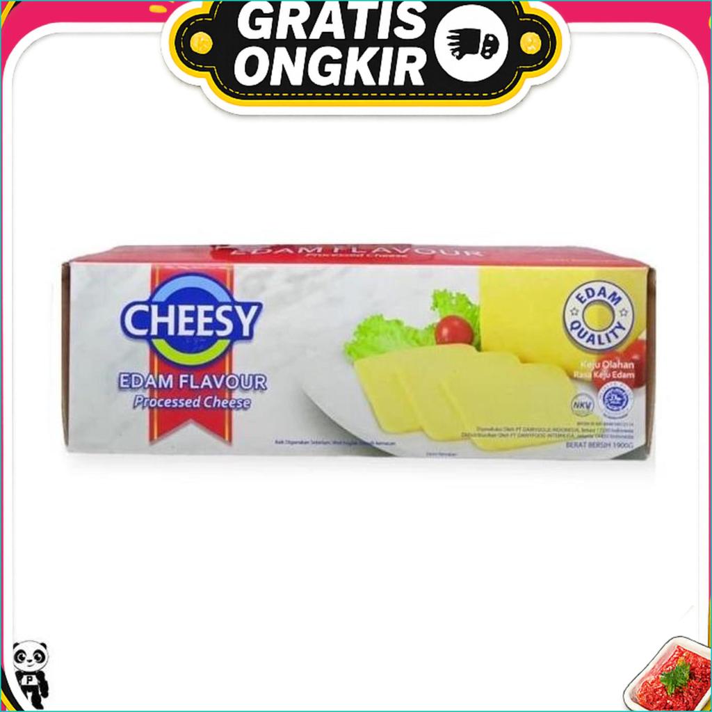 Cheesy Keju Edam 2 Kg Keju Parut Kastengel Edam Cheese