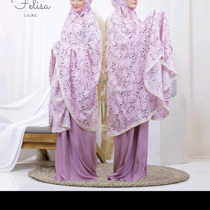 mukena resleting 2in1