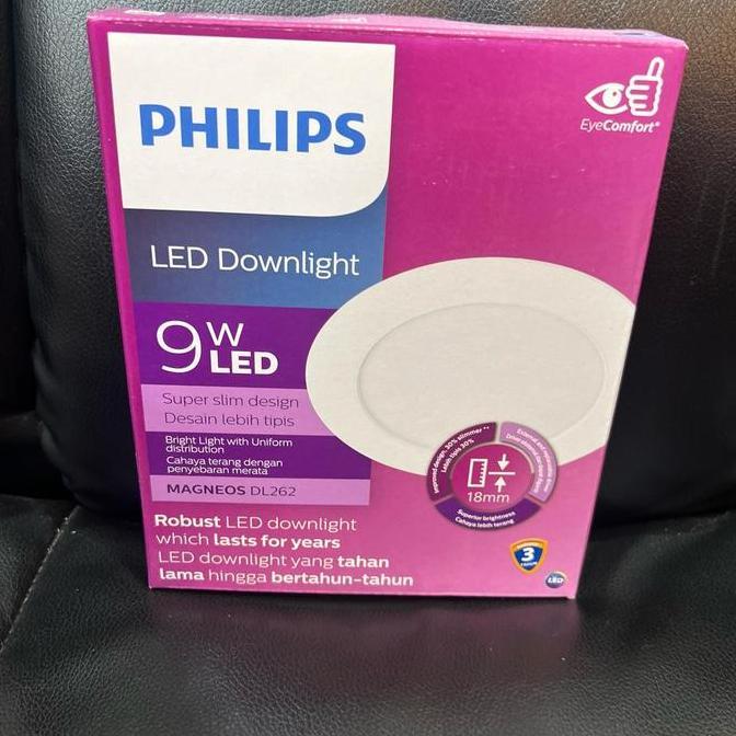 Ready lampu downlight led panel magneos Philip 4w 6w 9w 12w inbow