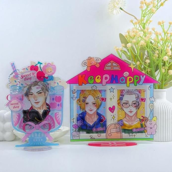 Akrilik Bingkai Foto/ Akrilik Photocard Hiasan Meja/ Acrylic Standee / Akrilik Pajangan Photocard