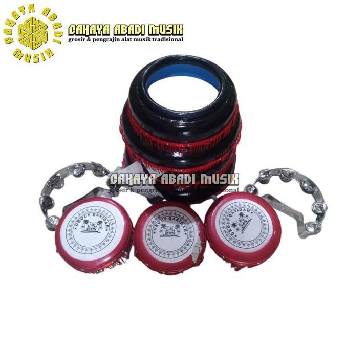 Sale Rebana 1 Set Lengkap Lengkap/Komplit Alat Kasidah Rebana Rumbai - Alat Kasidah Rebana 1 Set Ana