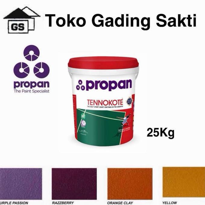 Propan Tennokote Cat Lapangan Warna Khusus Pail 25Kg