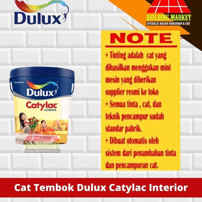 CAT PLAFON TRIPLEK CAT TEMBOK TINTING DULUX CATYLAC INTERIOR 25 KG
