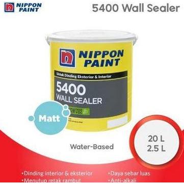 CAT DASAR NIPPON PAINT 5400 WALL SEALER KEMASAN 20 LITER