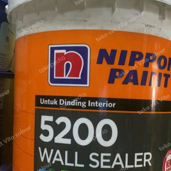 wall sealer nippon paint 5200 ( sealer / cat tembok dasar ) 20kg