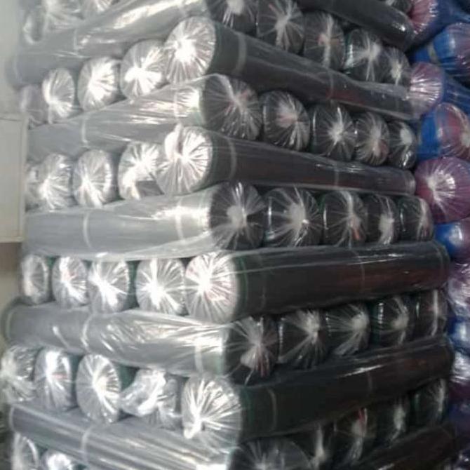 Jaring proyek 50m.Polynet hitam.Safety net