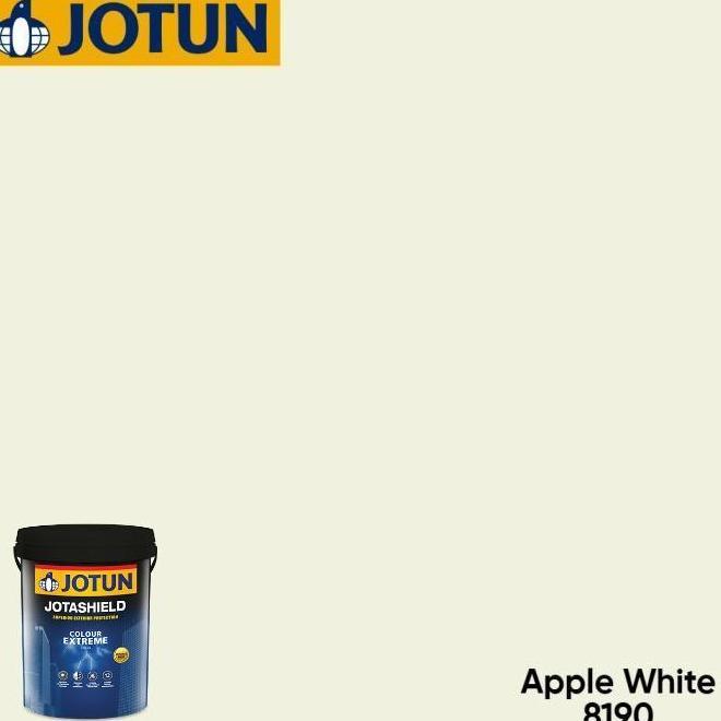 CAT TEMBOK INTERIOR DAN EKSTERIOR JOTUN - APPLE WHITE/8190 (PAIL)
