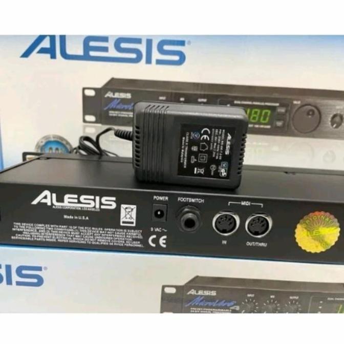 Adaptor Alesis Microverb 4 Taiwan 9 Vol Co