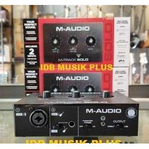 Soundcard Recording M Audio M Track Solo Original M Audio