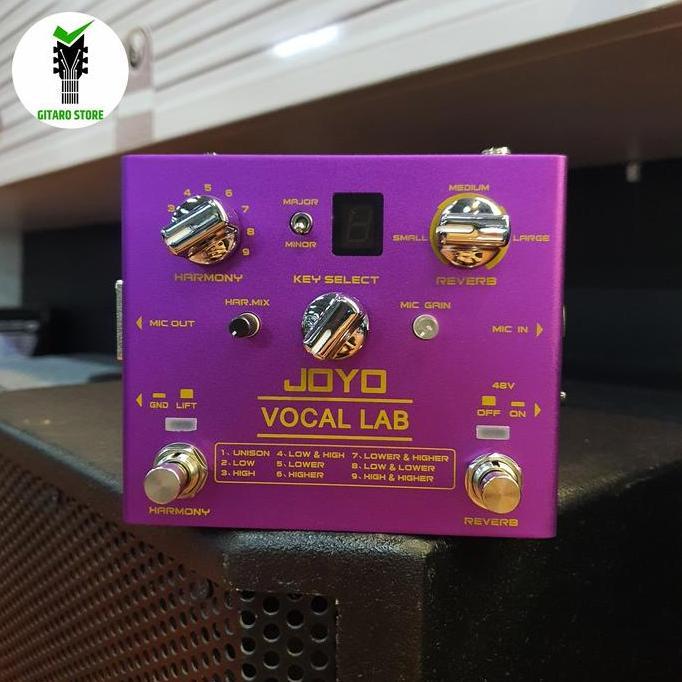 Joyo R16 Vocal Lab Efek Joyo R 16 Vocal Lab Effector Pedal Original