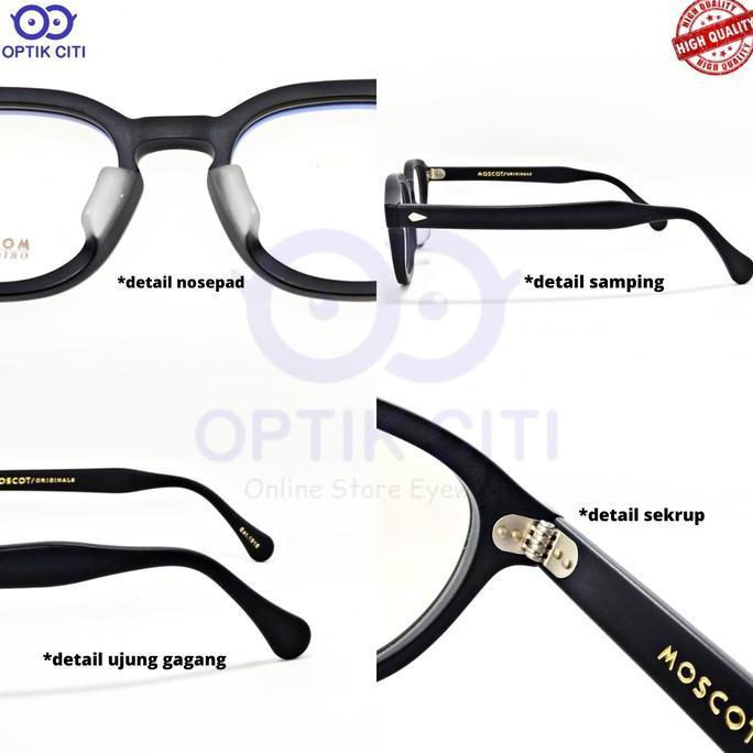 Sale Frame Kacamata Pria Wanita Moscot Lemtosh Size Small High Quality