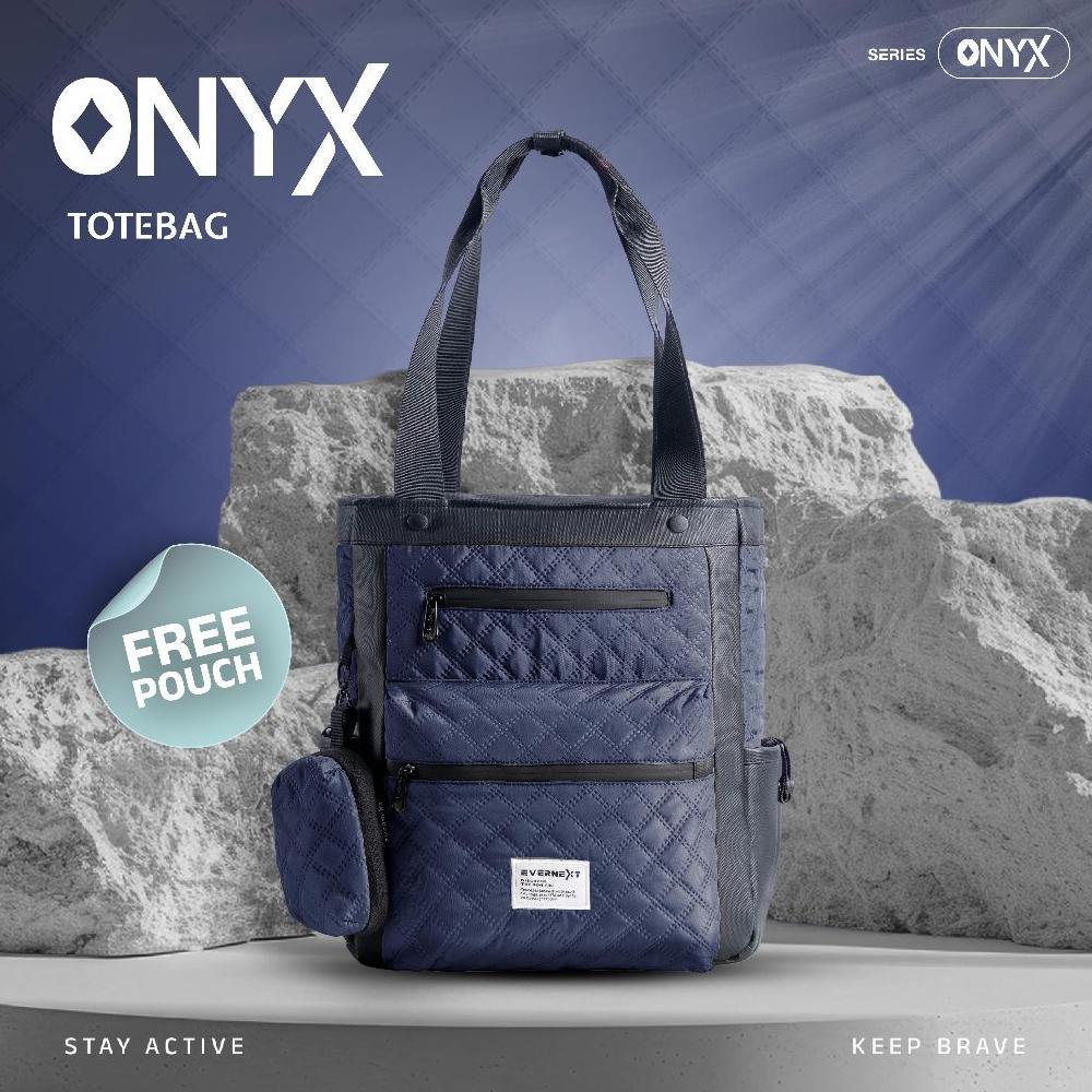 BESTPROMO Evernext - Totte Bag Laptop Pria Wanita Tote Bag Kuliah Tas Jinjing Tas Ransel Laptop Tote