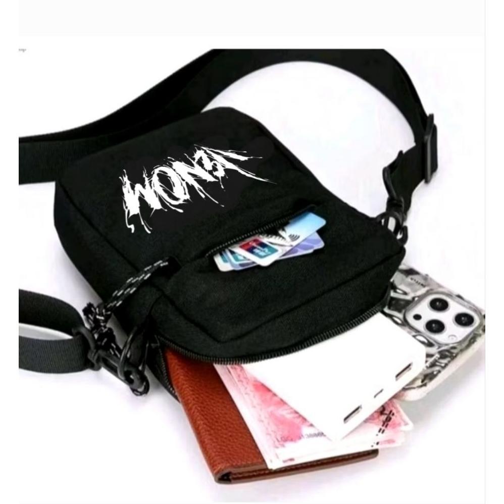 NEW PRODUCT TAS SELEMPANG PRIA WANITA - TAS MINI CROSSBODY BAG, RINGAN & STYLISH UNTUK JALAN, TRAVEL