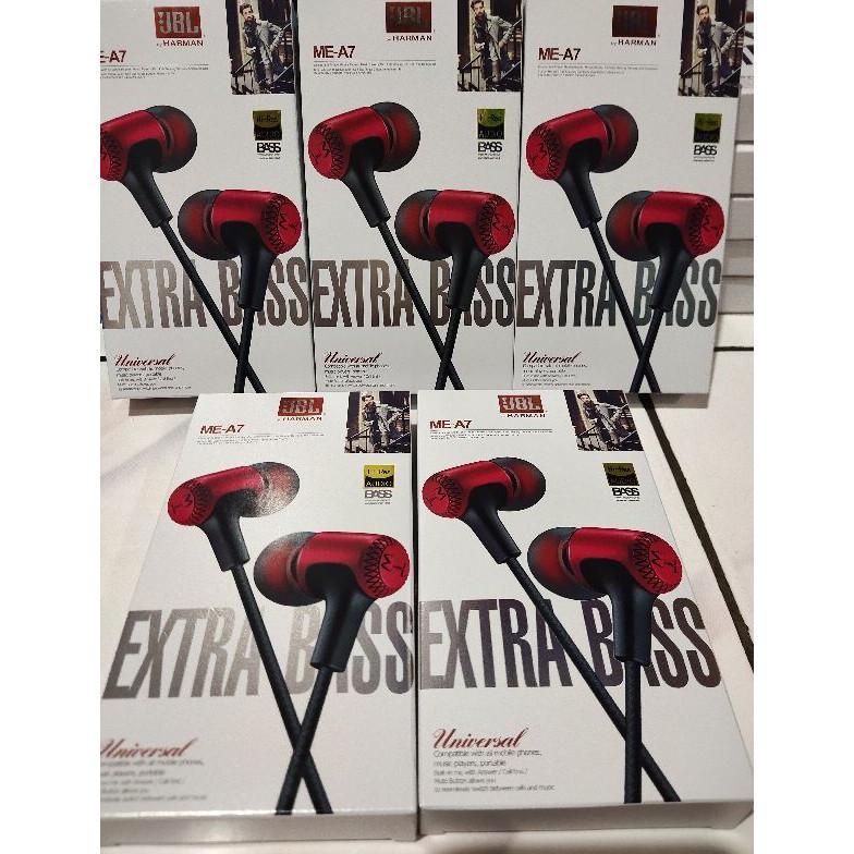 NEW HF I HANDSFREE JBL ME-A7 UNIVERSAL EXTRA BASS