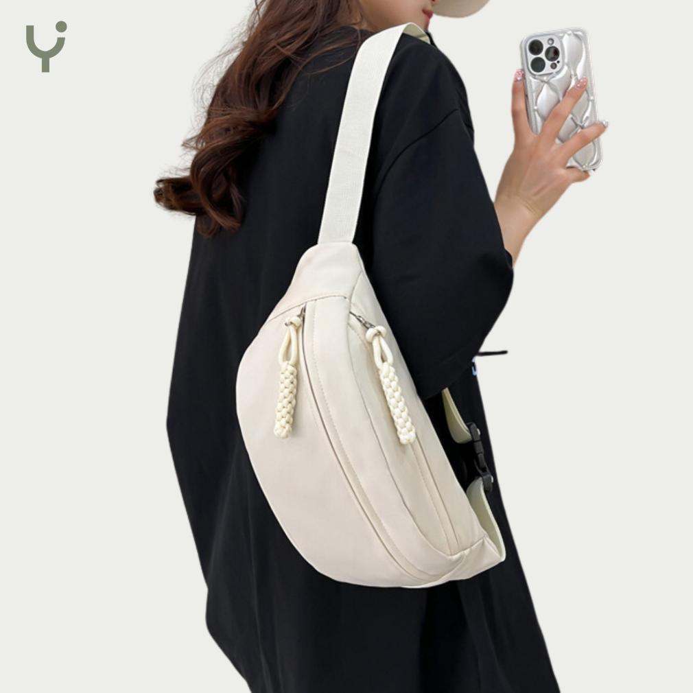 HOT DEALS YOURA - Tas Pinggang Unisex Pria Wanita / Waist Bag Unisex / Tas Pinggang Waterproof Korea