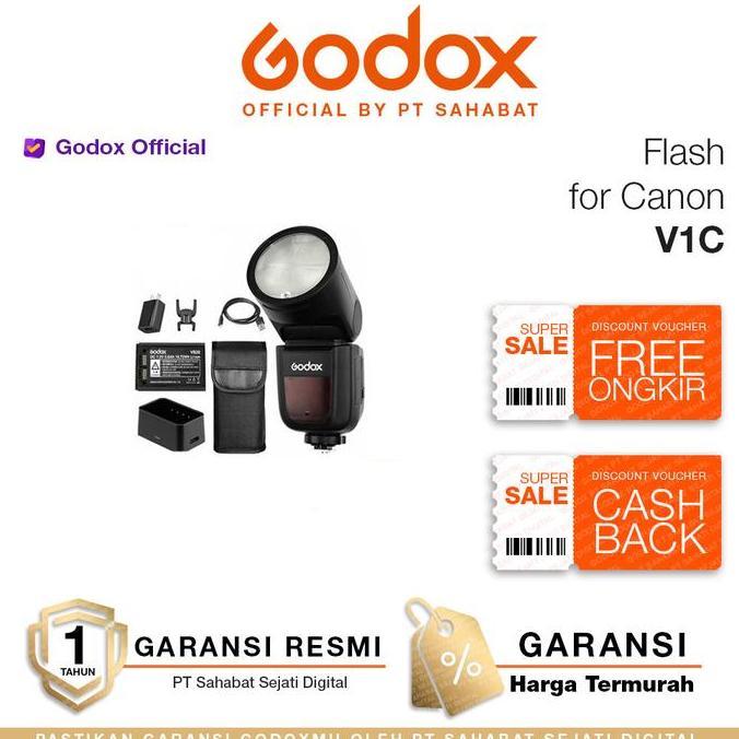 Godox V1 Flash for Canon / Godox V1 / Godox V1 Canon