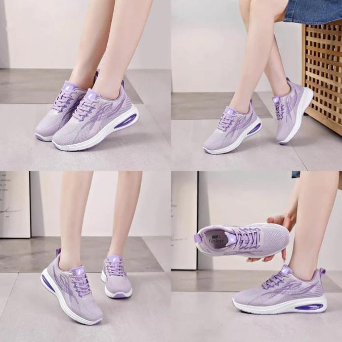 Qivarashop_ - LVR Dasom  Sepatu Sneakers Wanita Sport Shoes Trendy Premium Original LV0677