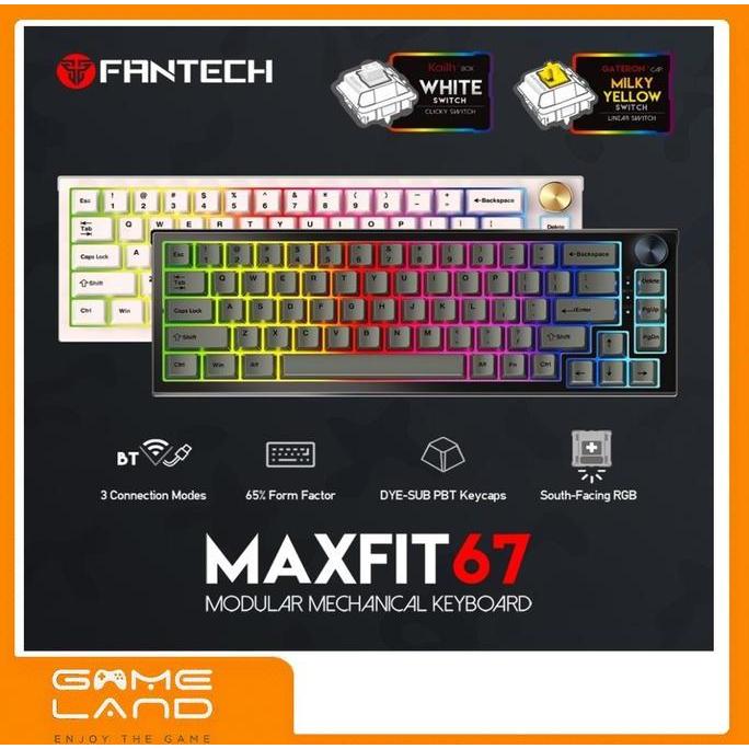 TERBARU - Keyboard Mechanical Maxfit 67 Maxfit67 MK858 Fantech
