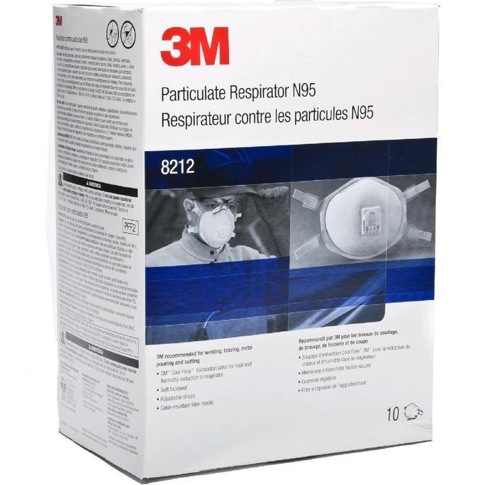 Grosir Masker 3M N95 8212 Welding Premium Respirator Isi 10