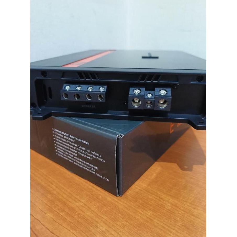 Sale Embassy Power Monoblok Em-8001 1 Channel Mosfet Power Amplifier Class D 8000W Max Output 4 Ohm 