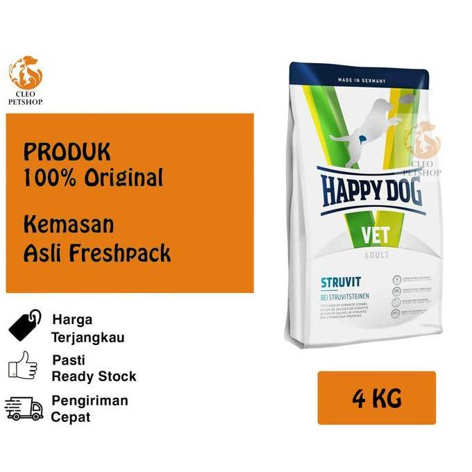 NEW Happy Dog Vet Urinary S/O / Struvit 4 kg-Promo Price