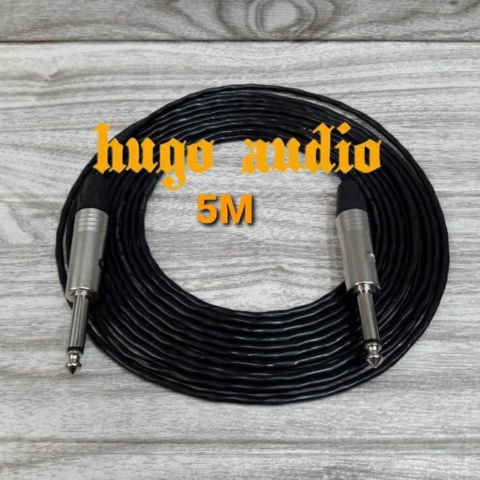 TERMURAH - KABEL AUDIO CANARE KECIL JACK AKAI MONO TO JACK AKAI MONO 5M