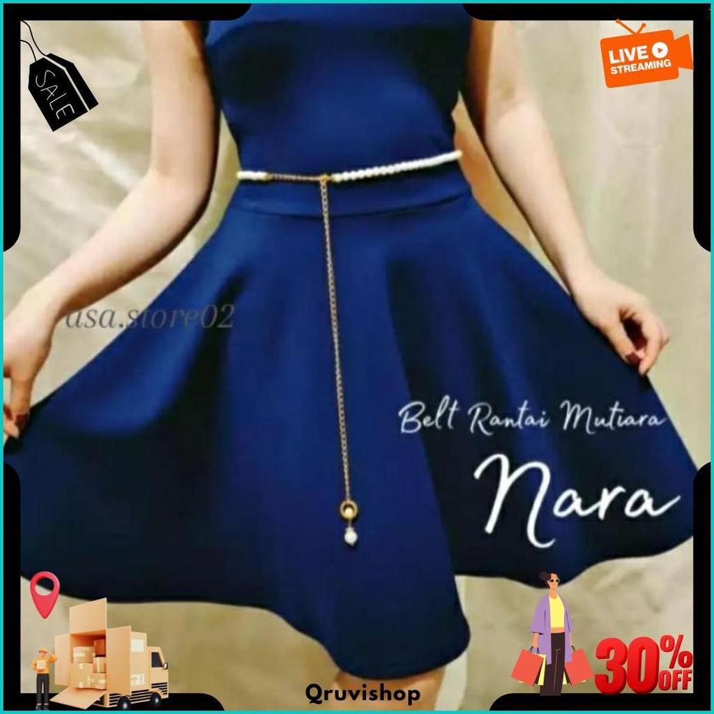 Ikat Pinggang Wanita Mutiara Nara/Belt Mutiara Ikat Pinggang Untuk Dress Harga Terjangkau