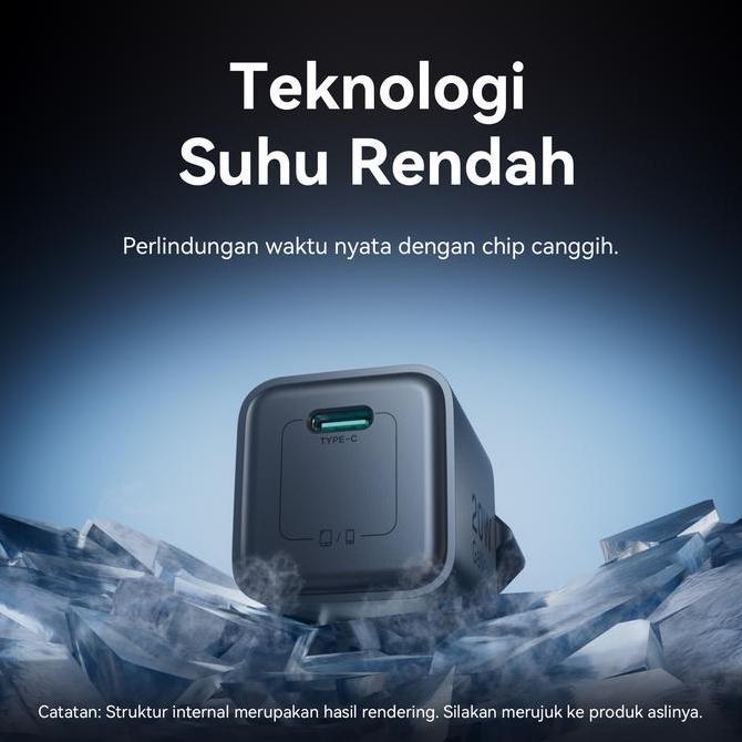 NEW VENTION GAN CHARGER GANDASH GAN DASH KEPALA ADAPTOR 20W 30W 45W 70W 100W PD PPS BUNDLING USB TYP