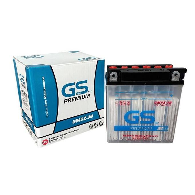 Accu Basah GS GM5Z-3B Accu Basah Motor Supra Grand Vega Mio carbu Motorcycle battery