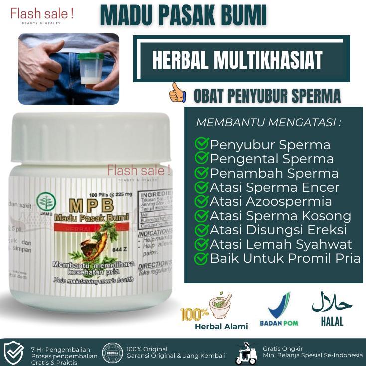 (Terbaru) Madu Pasak Bumi Penyubur Sperma Pria Herbal Obat Kesuburan, Vitalitas & Promil Pria (Terla