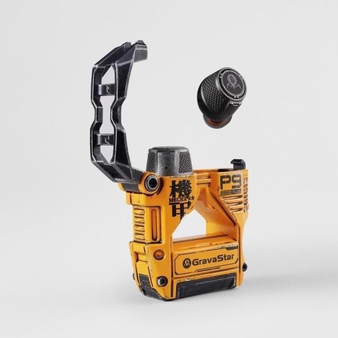 Sale Gravastar Sirius Plus P9 Anc Tws Earbuds Battle-Worn Yellow Bluetooth Wireless Earphone Headset