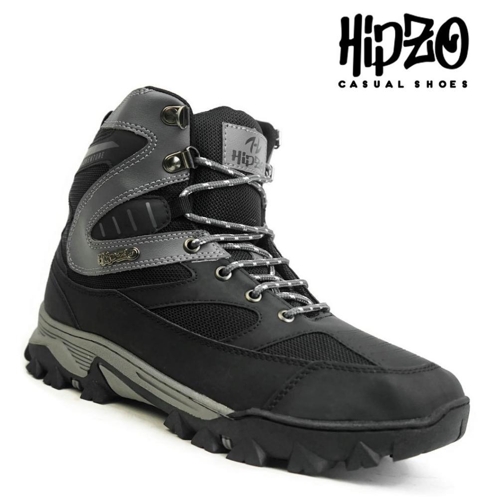 BEST SALE Sepatu Hiking Hipzo M072 Boots High Quality Untuk Pria Size Jumbo Ori Pendaki