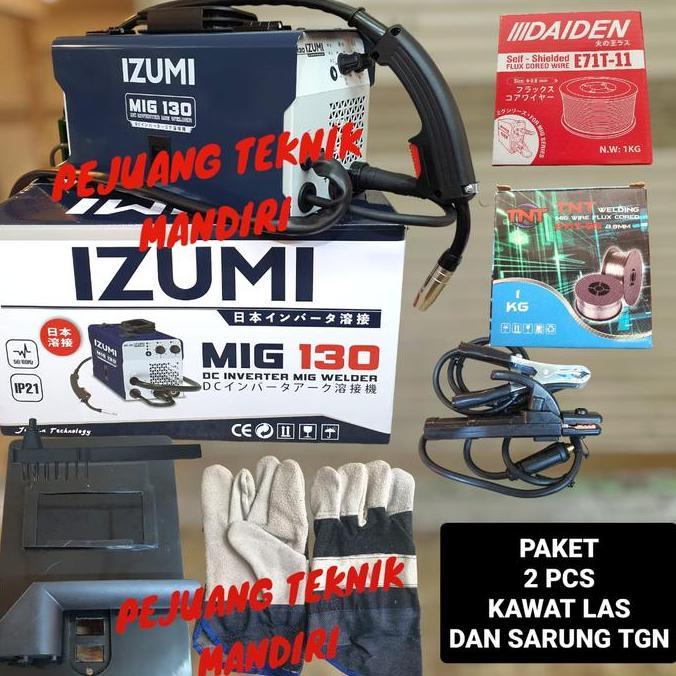 Sale Mesin Las Co2 Izumi Mig 130 / Trafo Las Izumi Mig 130 / Izumi Mig 130