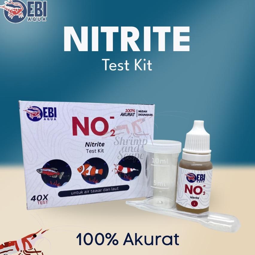 Ebi No2 Nitrite Water Test Kit Alat Tes Air Nitrit Aquascape Reef