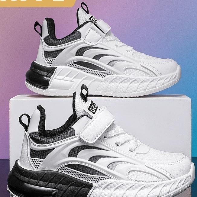 Sepatu Anak Laki Laki Sepatu Olahraga Boy Sneakers Anak Laki Laki Ringan Breathable Impor 4-15 Tahun