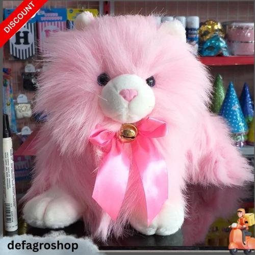 Boneka Kucing Persia Anggora Free Sisir Super Hemat