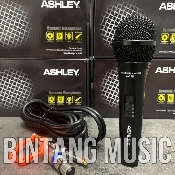 Murah Mic Kabel Ashley A02 Original Ashley A 02