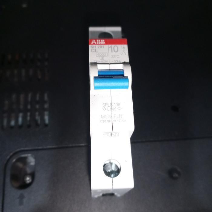 Mcb Abb 10A Modif Anti Jeglek, Mcb Abb Pln 10A Modif 16A Sampai 35A Original Dan Terpercaya